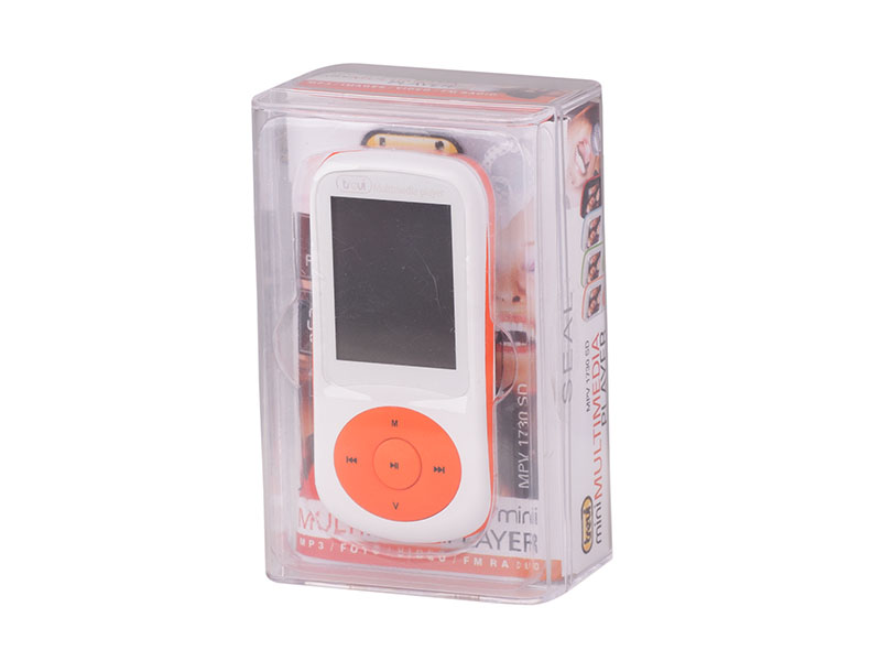 Lettore Mp3 Portatile Slot Micro SD Trevi MPV 1725 SD Arancio