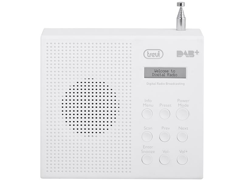 Radio Digitale DAB+ TREVI DAB 791 R Bianco