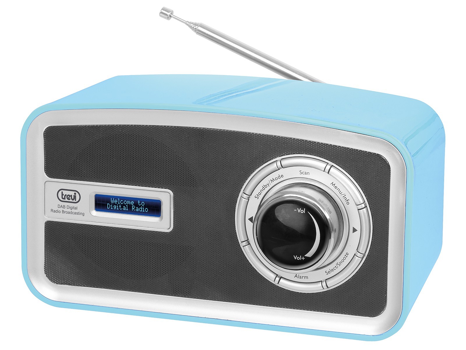 Radio DAB Portatile TREVI DAB 792 R Azzurro