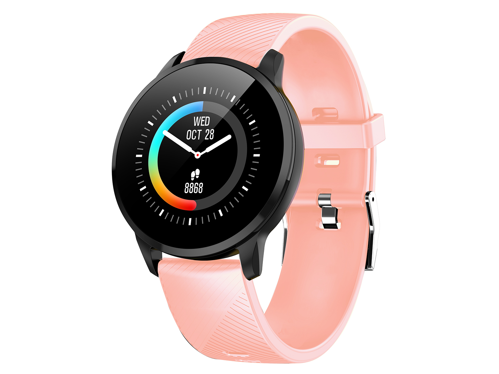 Smartwatch con Temperatura e Pressione Sanguigna IP67 Trevi T-FIT 290 HBT  Nero