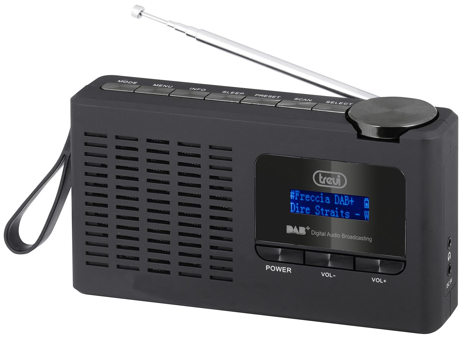 TREVI 0DA7F9200 Radio Portatile DAB Prezzo in Offerta su Prezzoforte